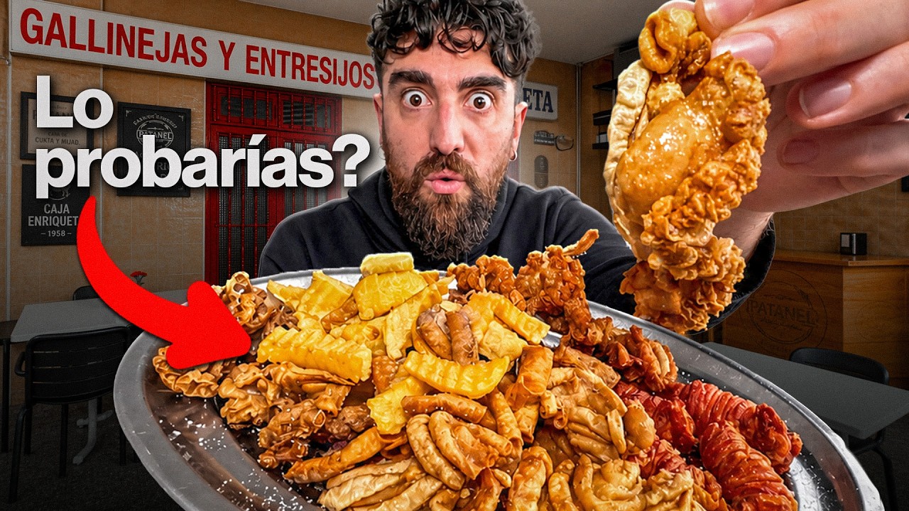 As&iacute; es la comida M&Aacute;S RARA y T&Iacute;PICA de Madrid