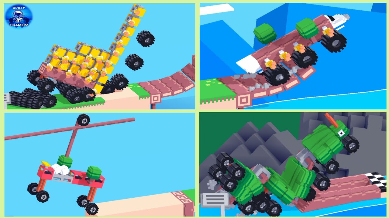 Drive Mad All Level Gameplay Walkthrough | Fancade Game ( E.PN 58 )