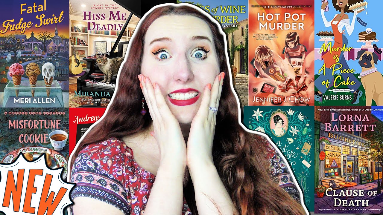 19 NEW June Cozy Mysteries 2023 - My MOST Anticipated Cozy Mystery Releases Are Here!