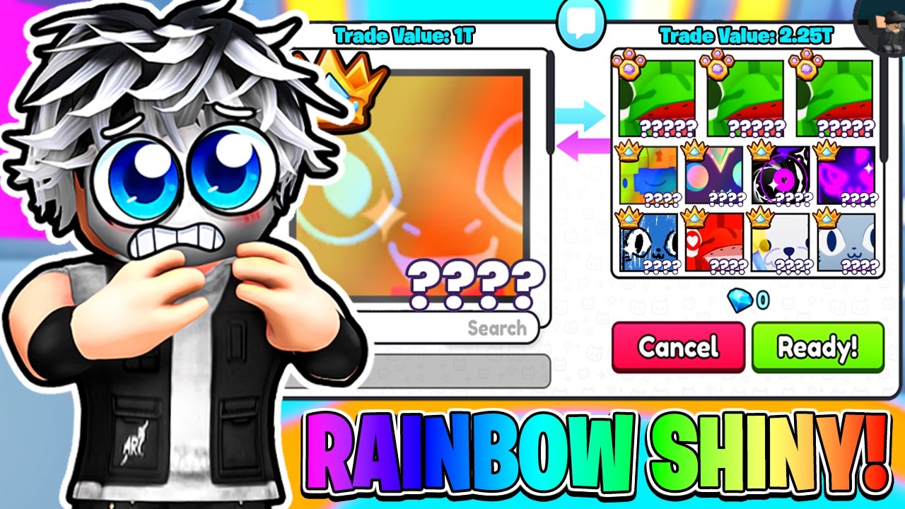 I GOT INSANE OFFERS FOR MY RAINBOW SHINY TITANIC IN PET SIMULATOR 99! Roblox