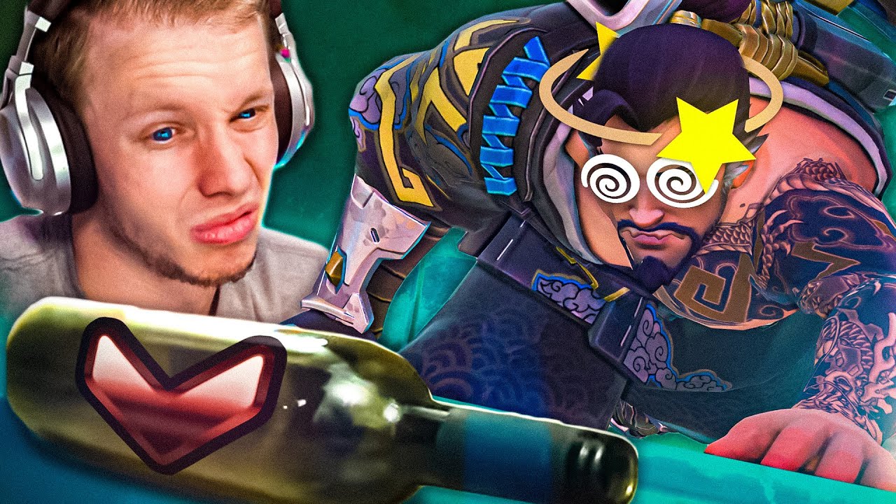 I Spectated a Bronze who was DRUNK for the entire game in Overwatch...