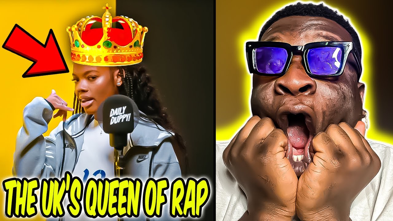 THE UK'S BEST FEMALE RAPPER | Cristale - Daily Duppy | GRM Daily (REACTION)
