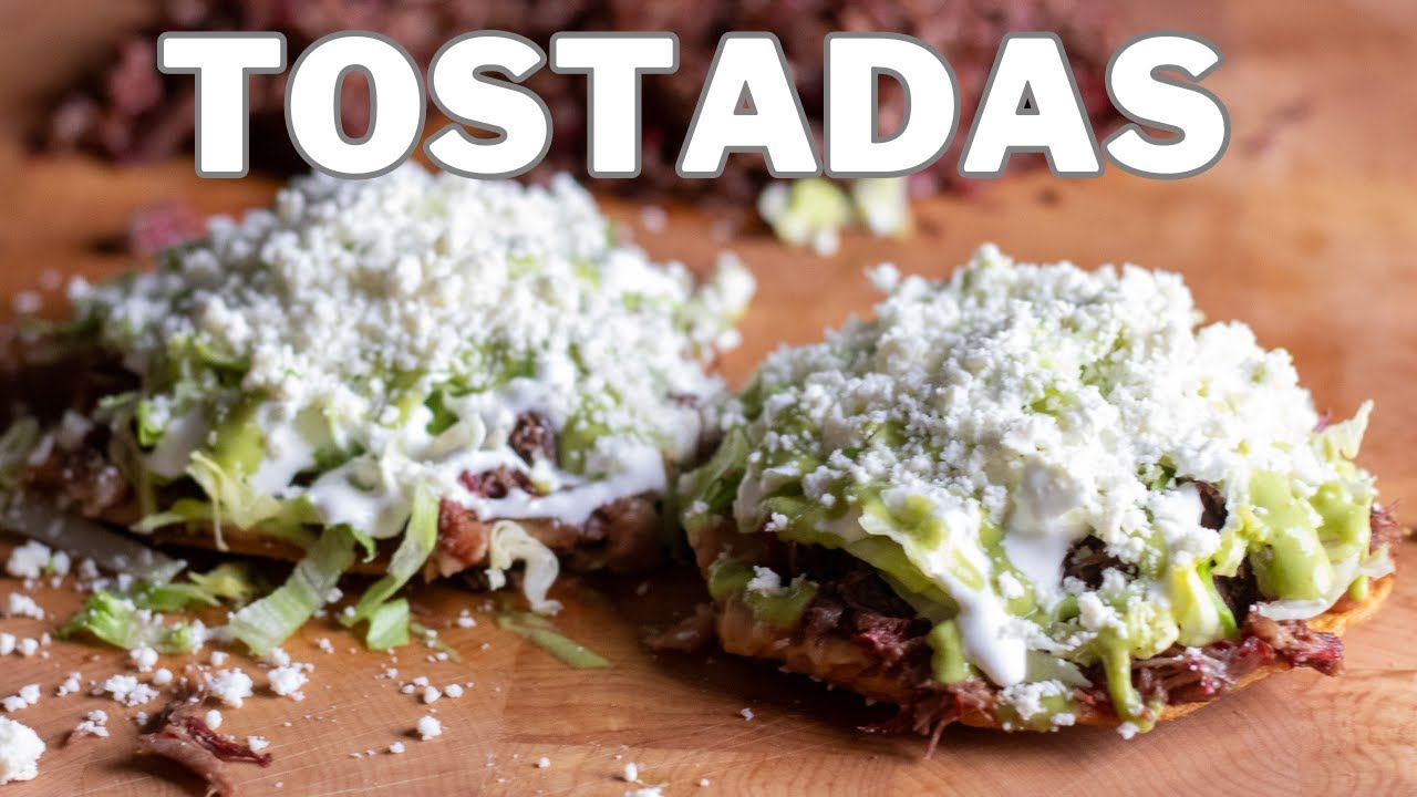These Smoked Beef Tostadas are Next Level 100% Guarantee