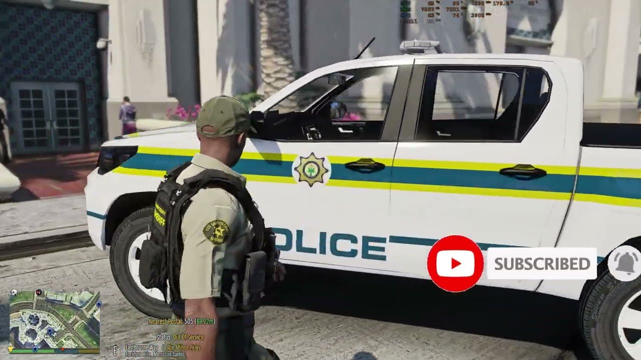 GTA 5 LSPDFR | PLAYING AS COP | Ep 2 | 4K | #gta5 #lspdfr