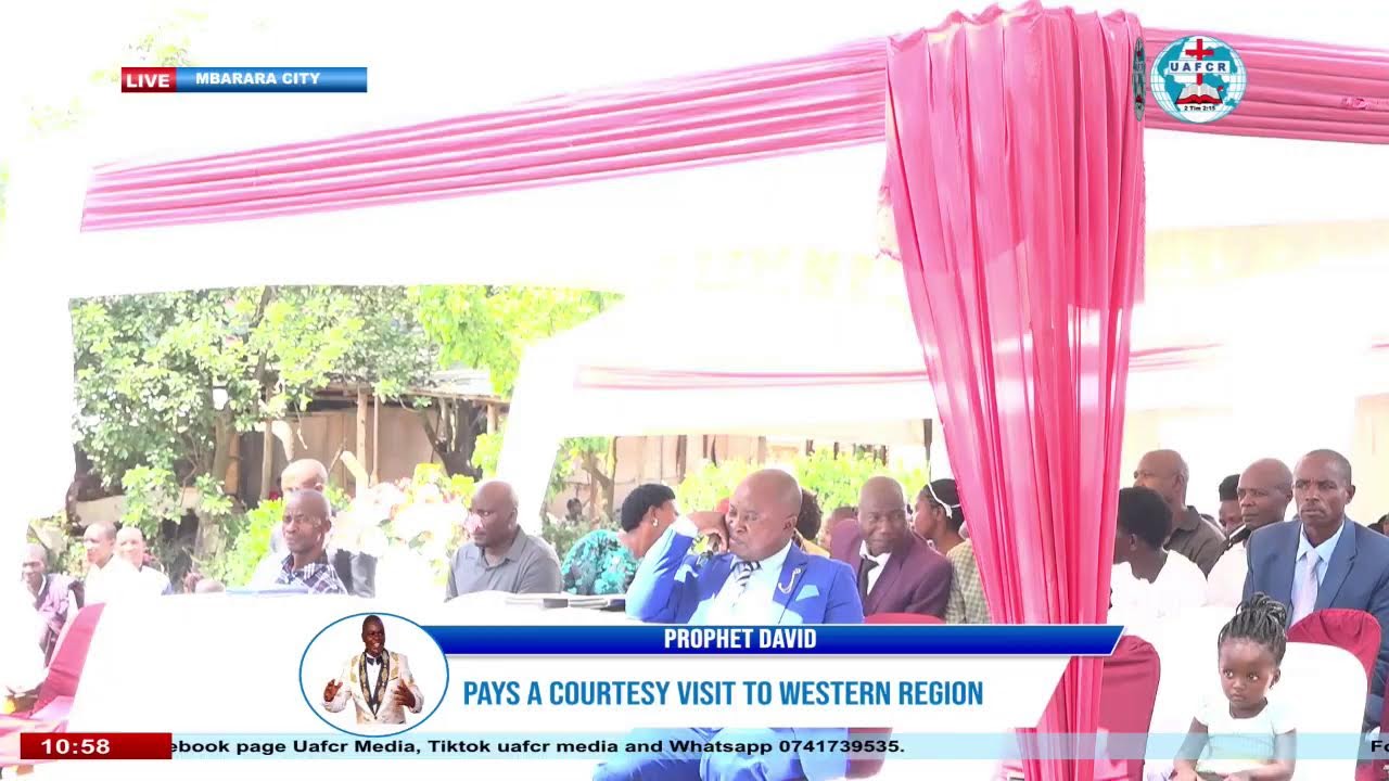 PROPHET DAVID PAYS A COURTESY VISIT TO WESTERN REGION