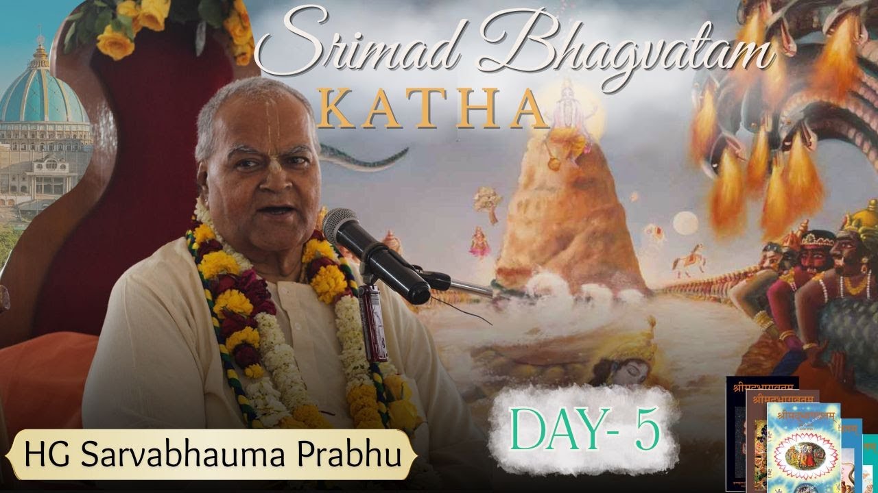 Srimad Bhagwat Katha || Sri Dham Mayapur || Day 5 Morning