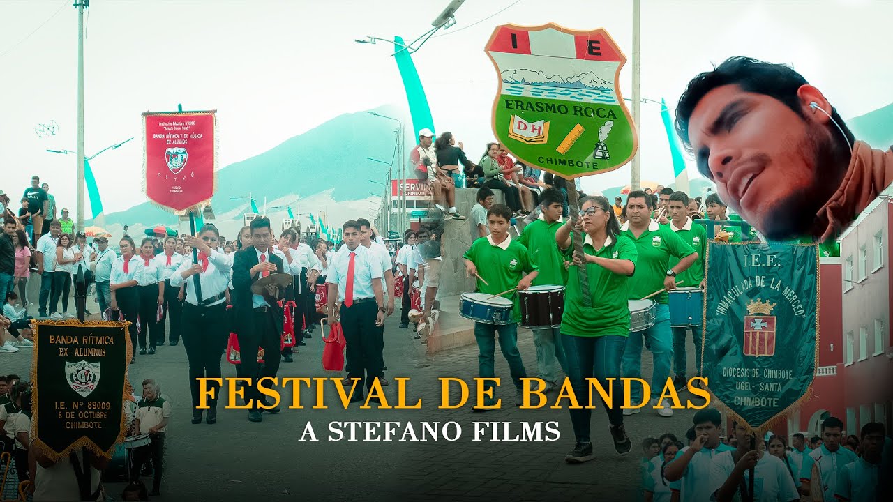 FESTIVAL DE BANDAS RÍTMICAS DE EX ALUMNOS - CHIMBOTE