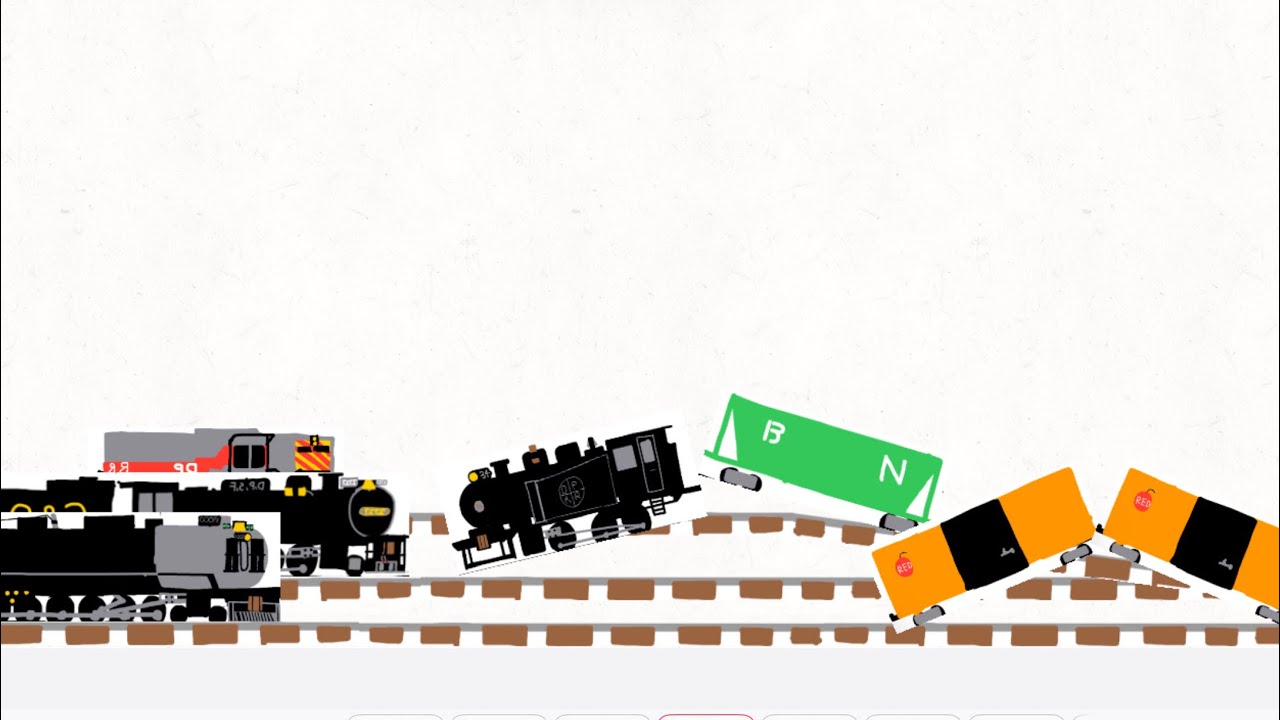 ROBLOX TRAIN CRASHES PART 8 RANDOM MODE 