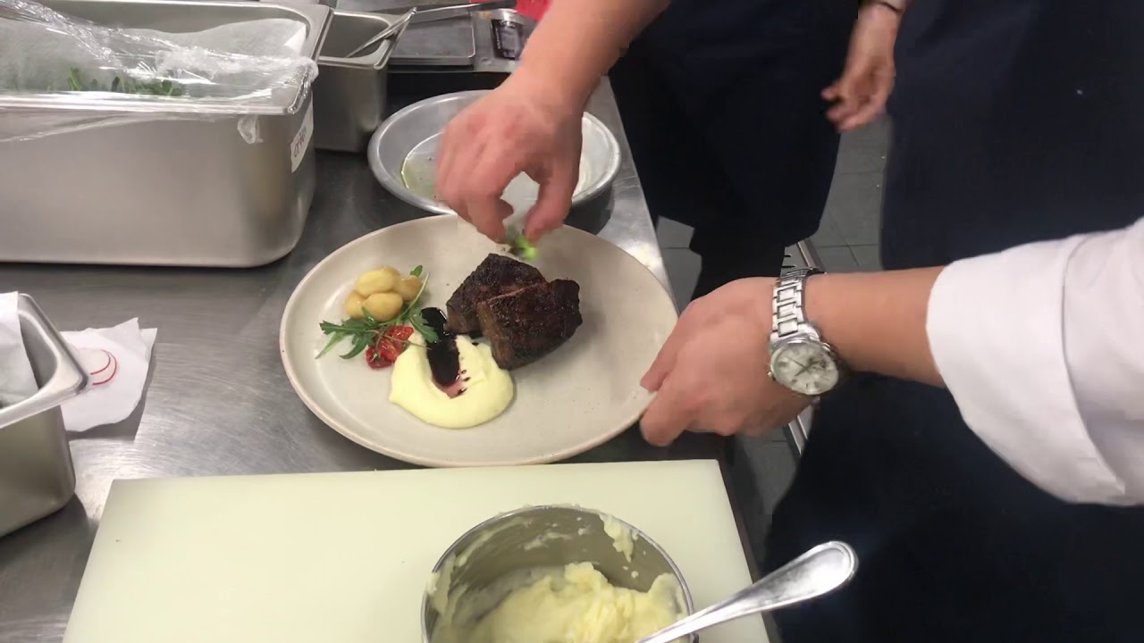 Steak plating