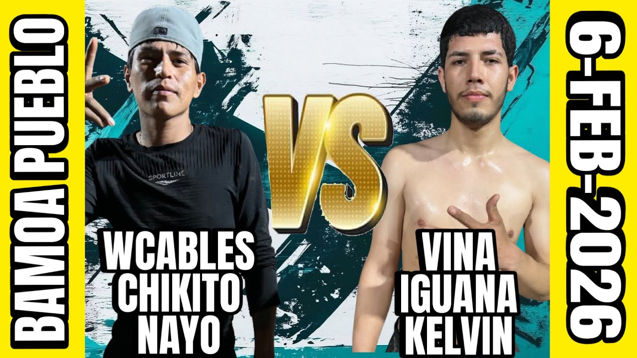 WEROCABLES CHIKITO NAYO VS VINA IGUANA KELVIN | REVANCHA | BAMOA PUEBLO GUASAVE | 6-FEB-2026