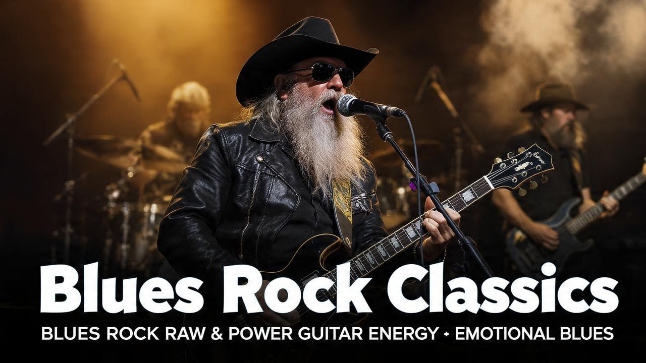 Hendrix, Clapton, ZZ Top, Muddy Waters Inspired Rock Blues & Soul Legends