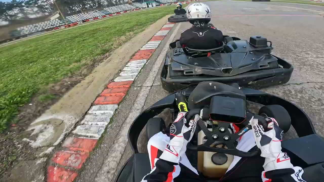 Haskovo karting track practice | slightly wet