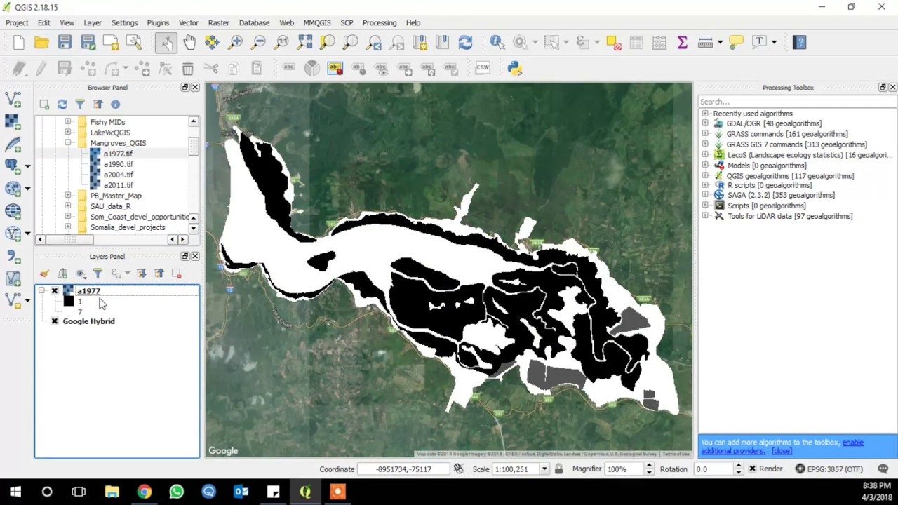 QGIS - Landscape Ecology Statistics (LecoS) Part I