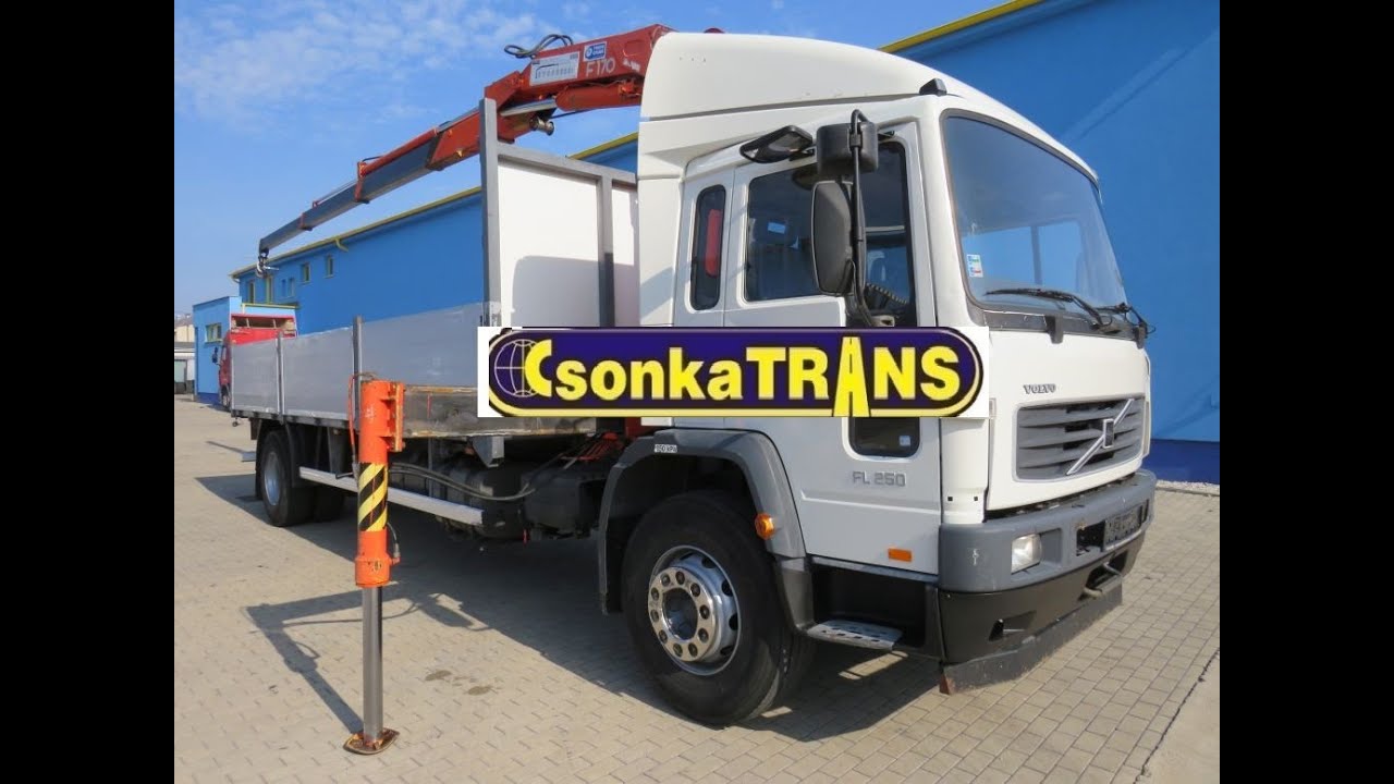 VOLVO FL 250, EURO 3, manual, FASSI A 170
