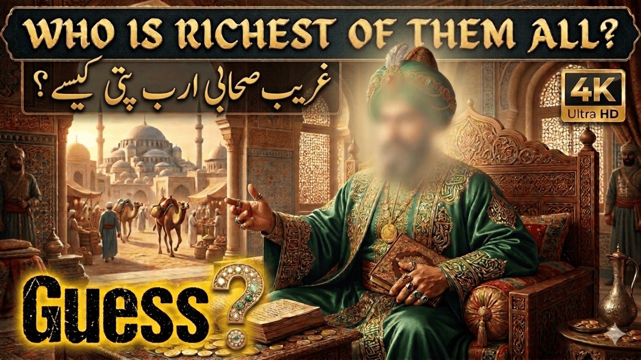 Who Was the Richest Companion in Islam? 💎 | The Billionaire Sahabi Hazrat Abdur Rahman Bin Auf (RA)