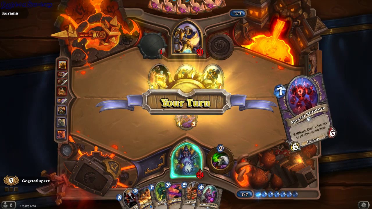 Hearthstone MSOG arena #24 - 12 wins - GogetaSuperx
