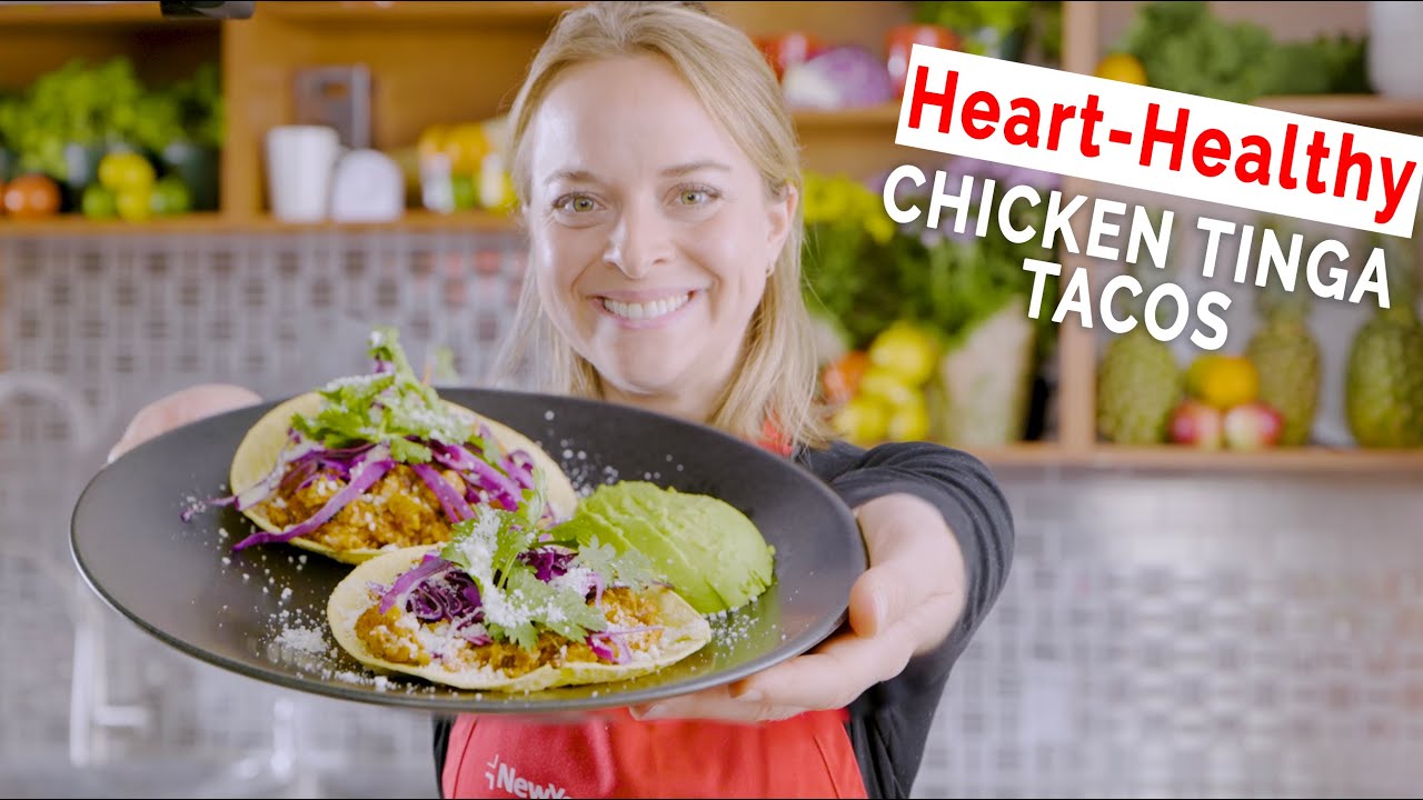Heart-Healthy Chicken Tinga Tacos Recipe with Chef Emilie Berner