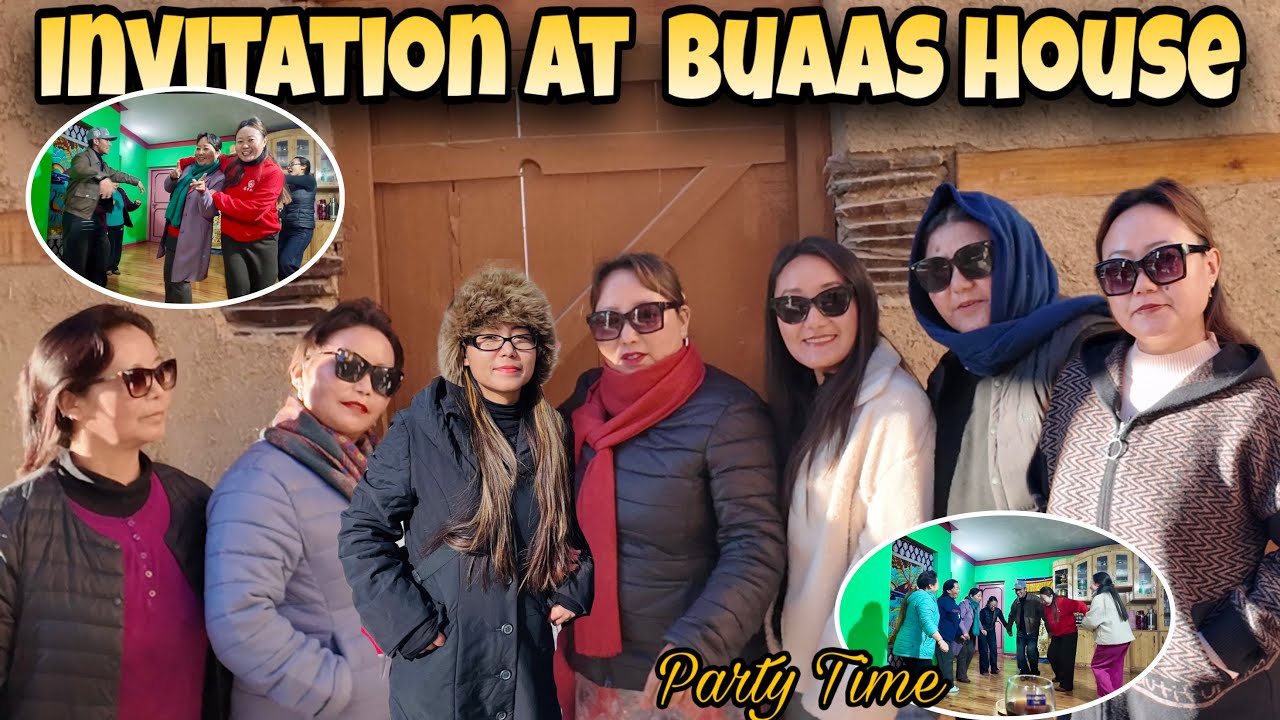  Dinner At Buaas House🤤After Longtime Fun With Lovelies❤️🧿 || Angmo Lhubang #vlog335 #ladakhivlogger