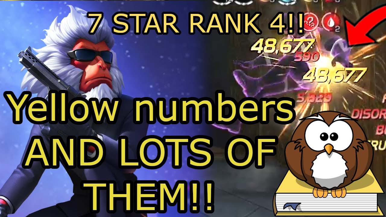 7* RANK 4 Hit Monkey: Crits, Crits and MORE CRITS!! - Marvel Contest of Champions