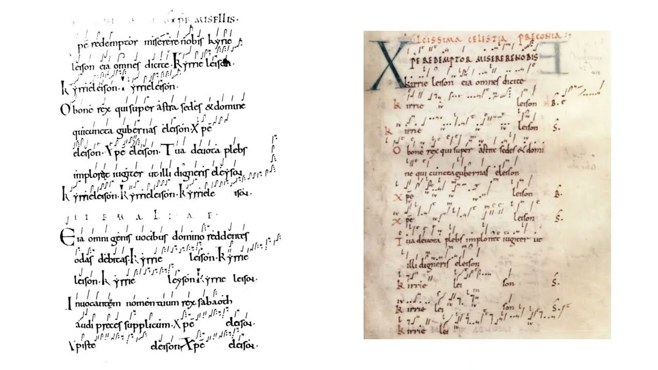 Xpe redemptor miserere nobis - Kyrie eleison  / Winchester trooper  11th century