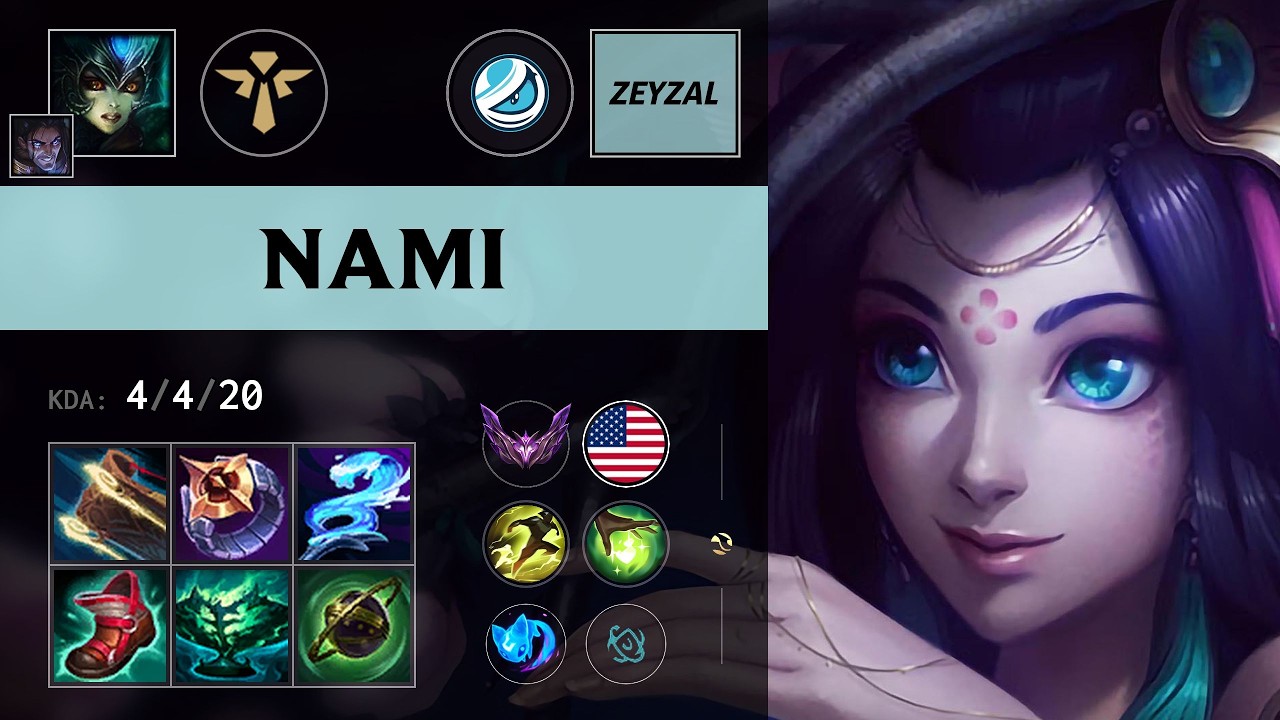 (LG Zeyzal) Nami Support vs Lux - NA Master Patch 26.14
