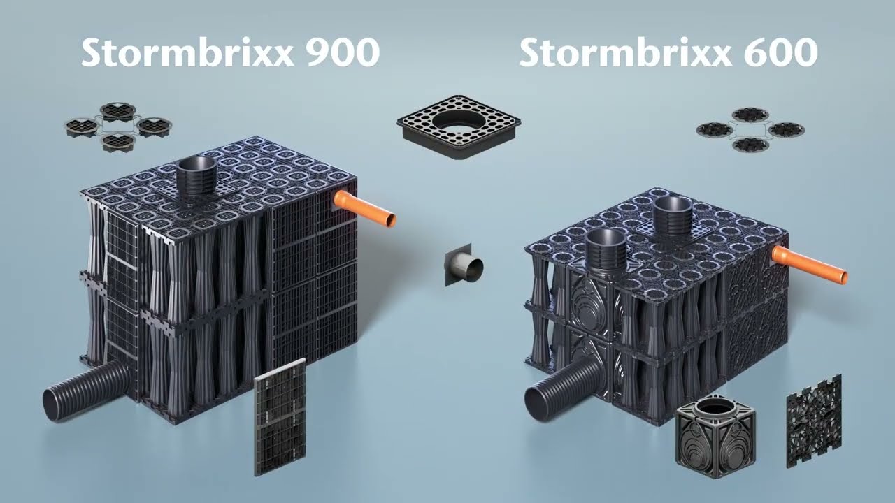 Modules de stockage temporaire des Eaux Pluviales : Infiltration, Rétention et Réutilisation