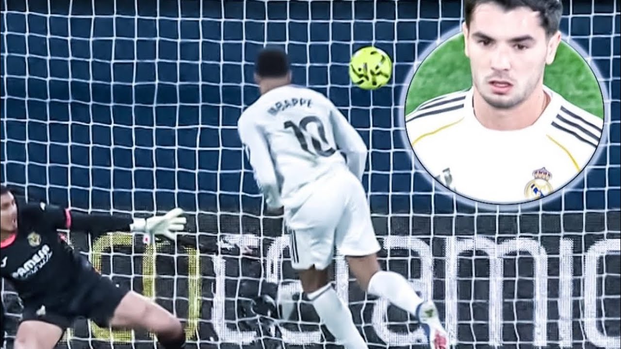 Mbappé corrige birahim diaz sur son panenka et le réal…….