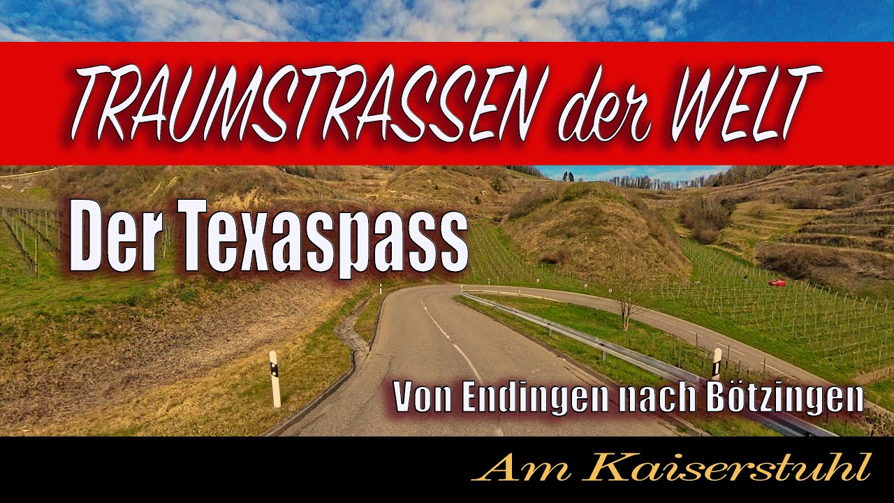 Traumstrassen der Welt ! Der Texaspass am Kaiserstuhl #traumstrasse #kaiserstuhl
