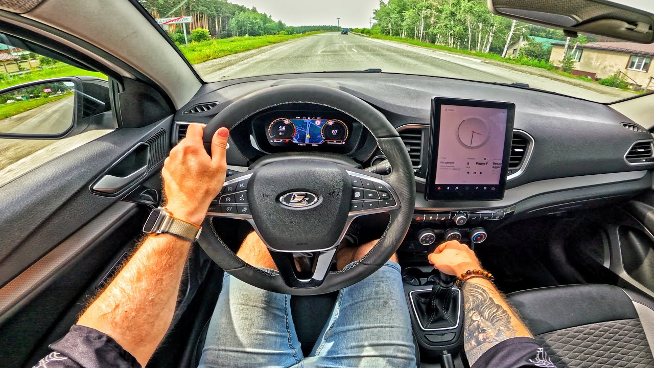2025 LADA Vesta 1.8 MT - POV TEST DRIVE