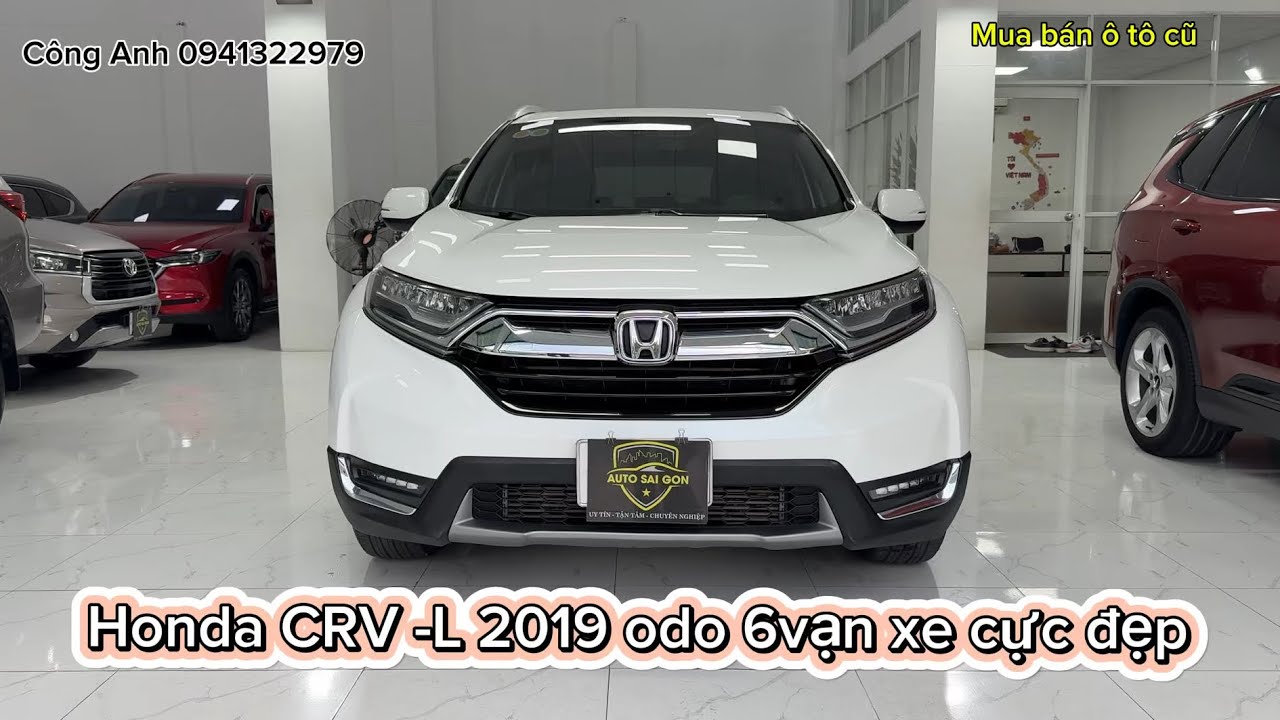 Honda CR-V 2019 L Full Option – ODO 6 Vạn Xe nhập Thái Bền Đẹp 