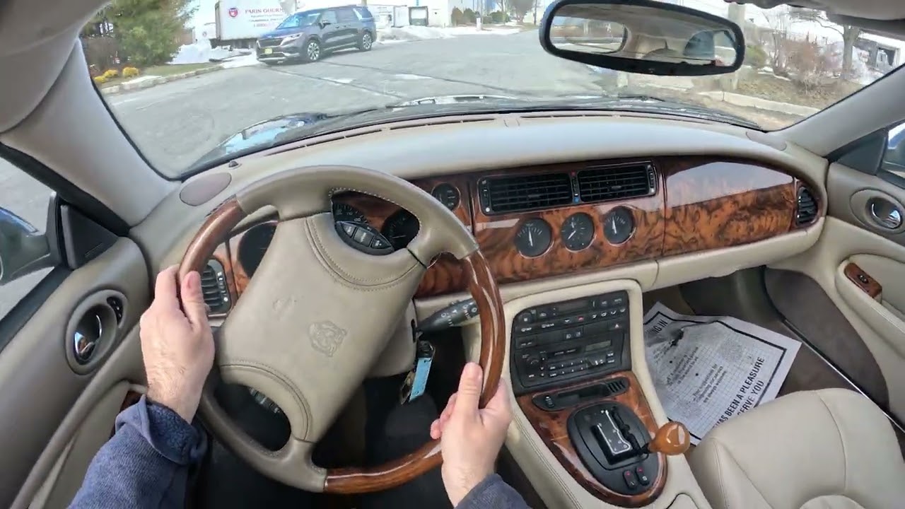 1997 Jaguar XK 8 Driving Video