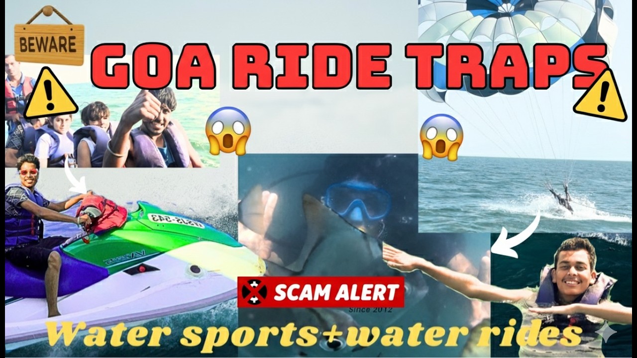 GOA Vlog 2026:  Water Sports in GOA🚩SCAM ALERT:#WithHommies|#paisavasool 💰#GoaVlog2026 📸#Goascuba 🏊