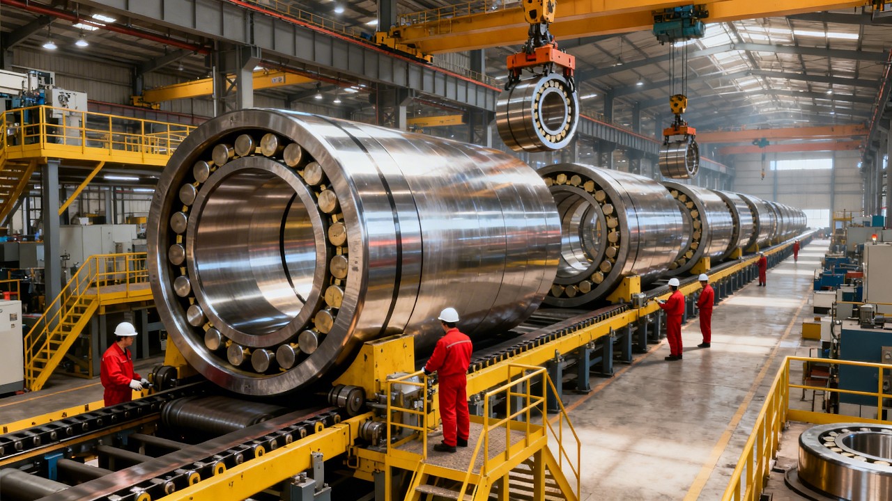Proces produkcji łożysk. Jak 100 ton skały zamienia się w kulkę 11 mm?