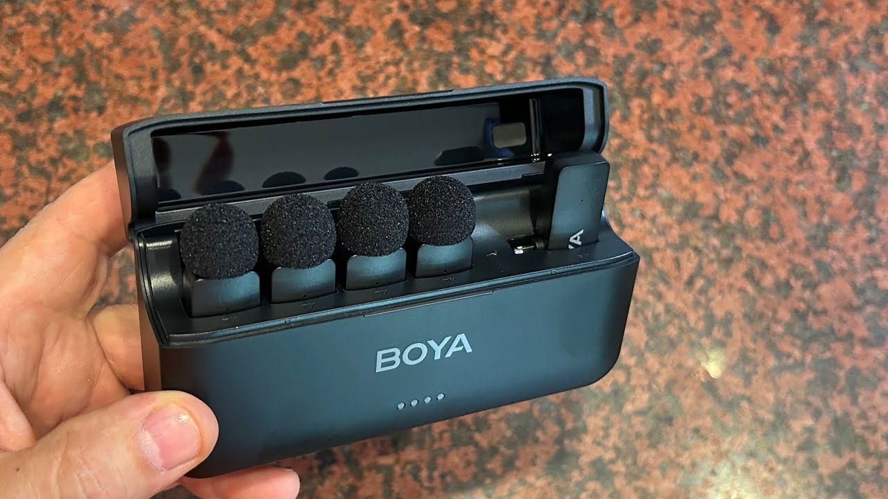 Checking Out The BY V4D Microphone Set by BOYA