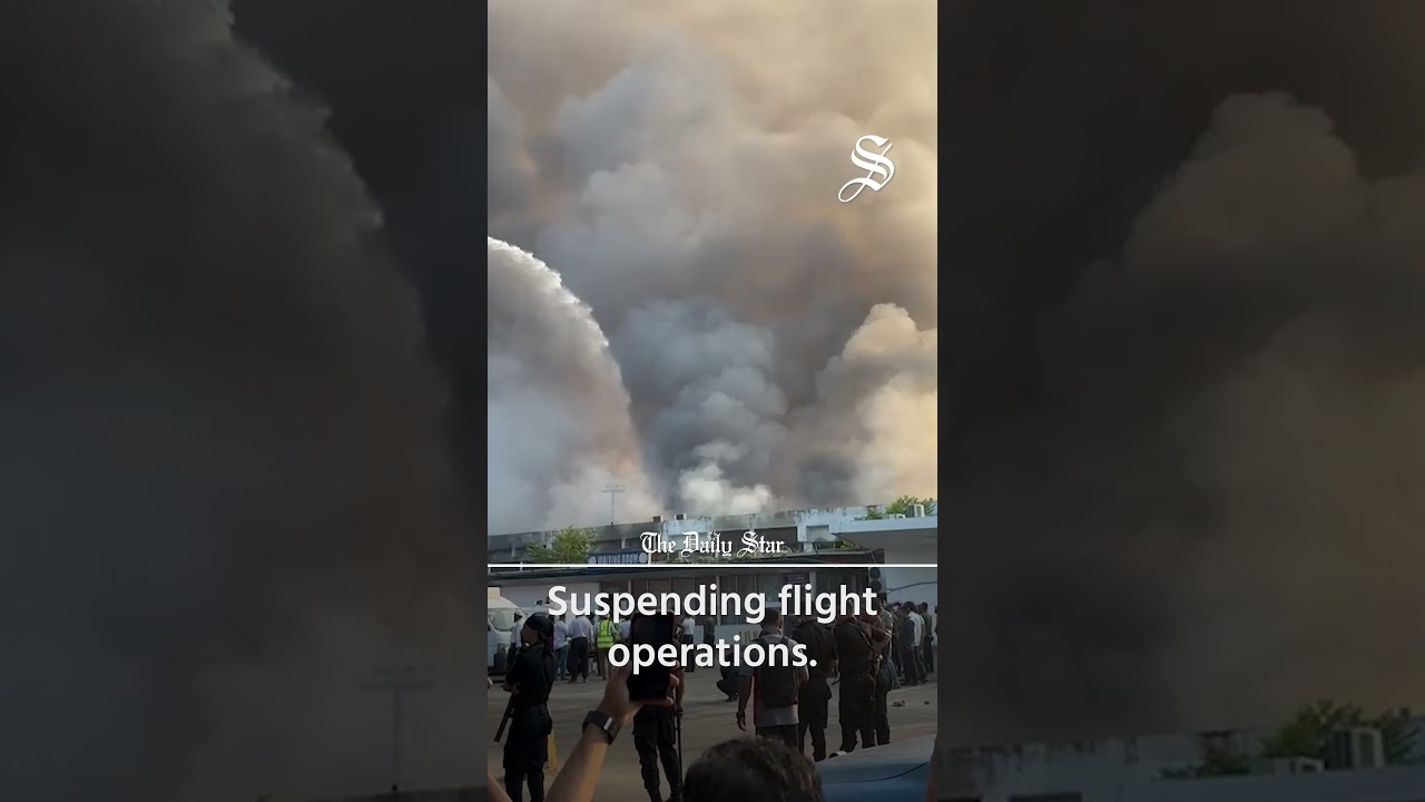 28 firefighting units are already working to douse the fire, while 8 more units are on their way