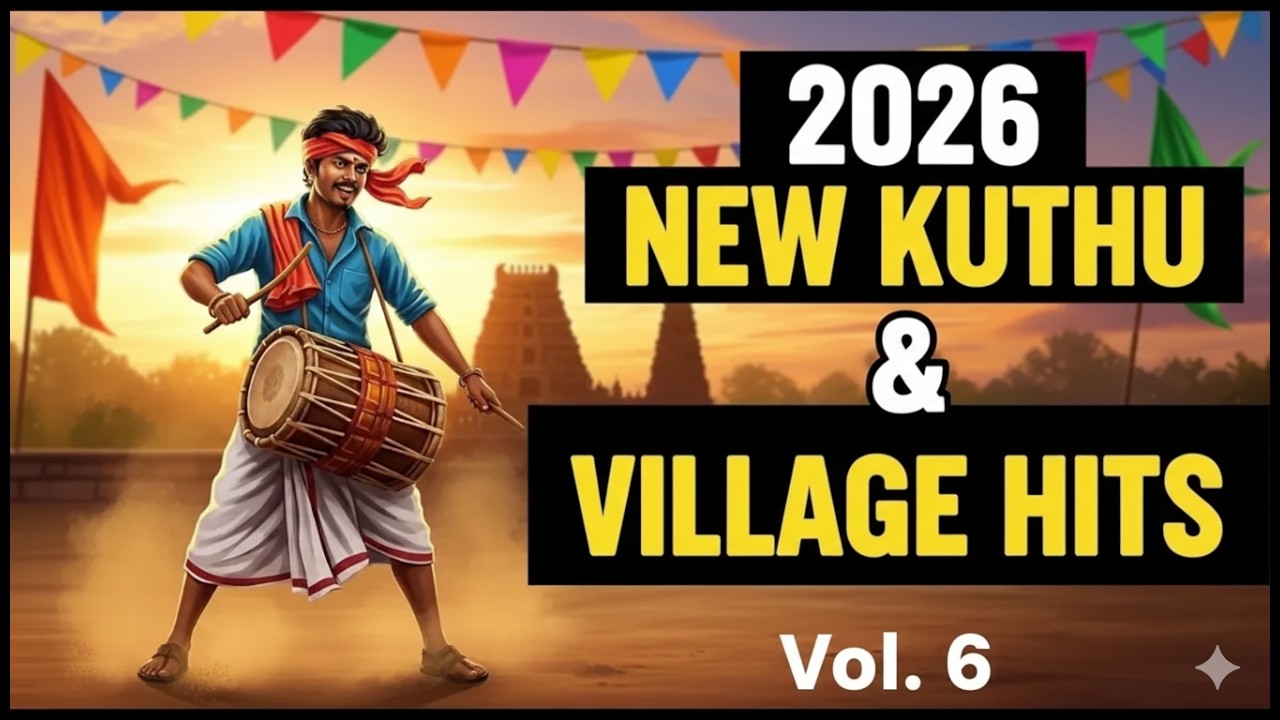 Tamil Folk Songs 2026 | New Village Kuthu & Romantic Melody Mix | Ultimate Jukebox Vol-6