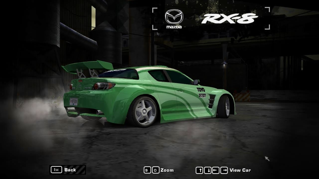 NFSMW 2005: Customization: Mazda RX-8 Challenge Series