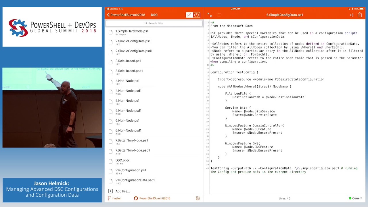 Managing Advanced DSC Configurations and Configuration Data by Jason Helmick