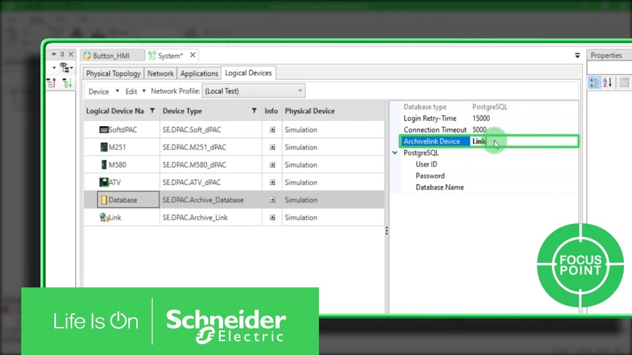 How to Create an Archive Database in EAE v21.1 | Schneider Electric Support