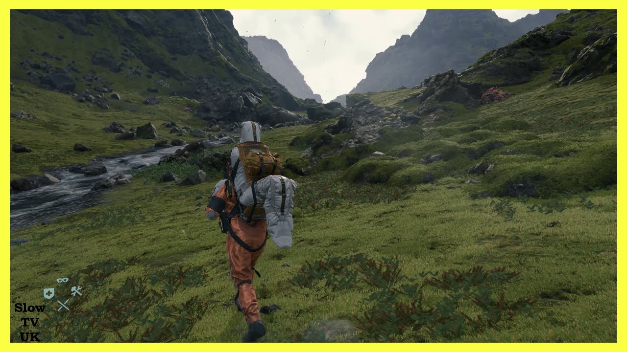 Death Stranding - Slow Walkthrough No Commentary for Background Ambience #3 2K|60