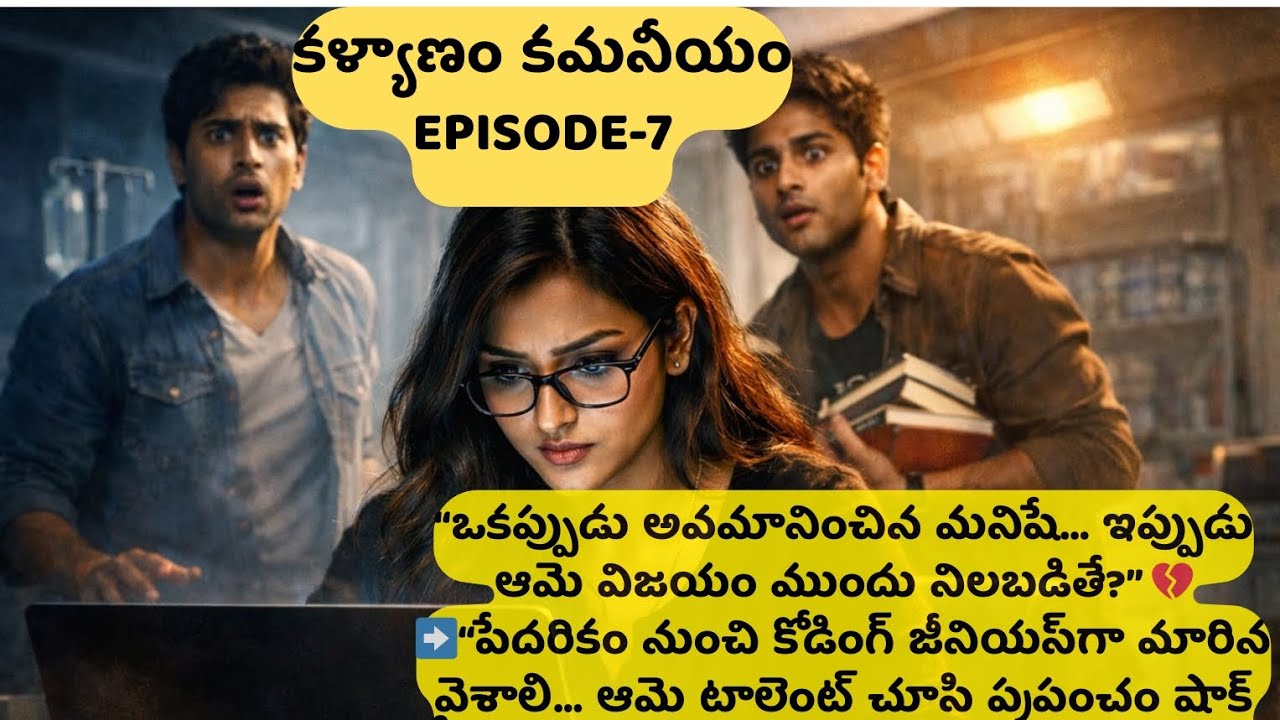 పేదరికం నుండి కోడింగ్ జీనియస్ ఎలా సాధ్యం.? KALYANAM KAMANIYAM -7 #teluguaudiobooks #wifehusband #fm 