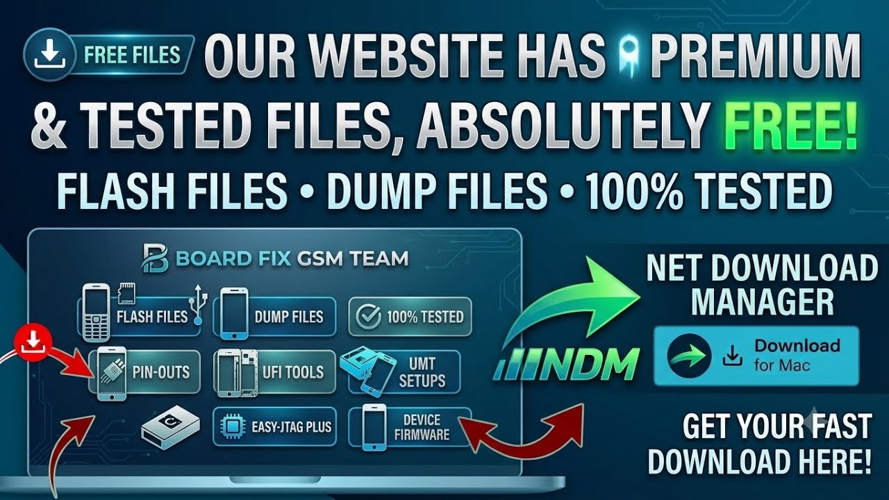 All Mobile Tested Flash File & Dump File Free Download 2026 | Board Fix GSM Team