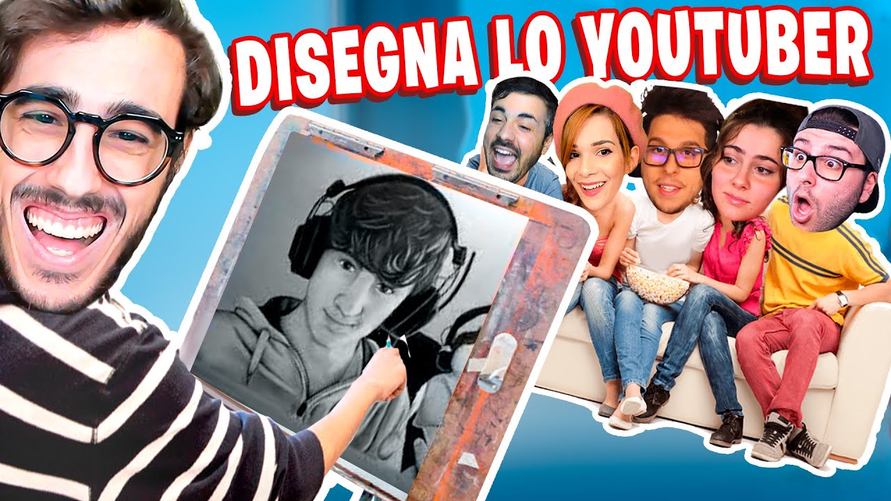 INDOVINA IL DISEGNO DELLO YOUTUBER CON I MIEI AMICI!