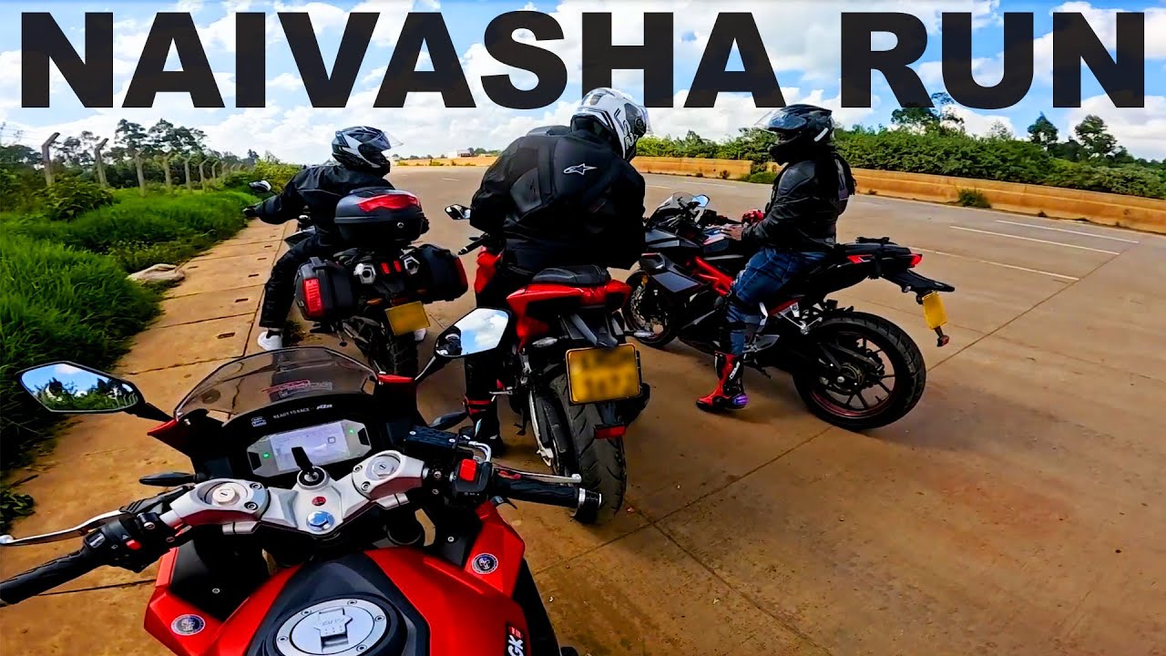 4 Riders chill ride from Nairobi to Naivasha
