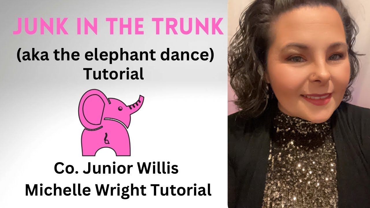 Junk in the trunk line dance tutorial choreography by Junior Willis