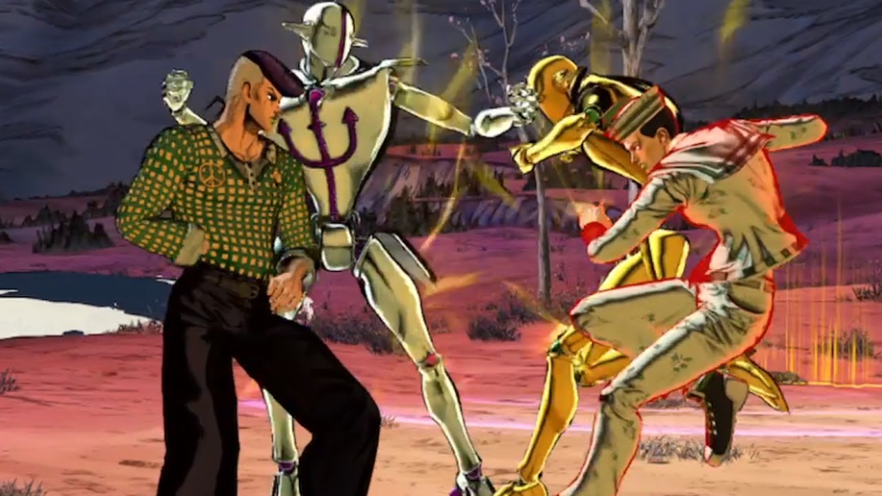 Josefumi vs Josuke Higashikata 8 (Hard AI) - JoJo's Bizarre Adventure All Star Battle R