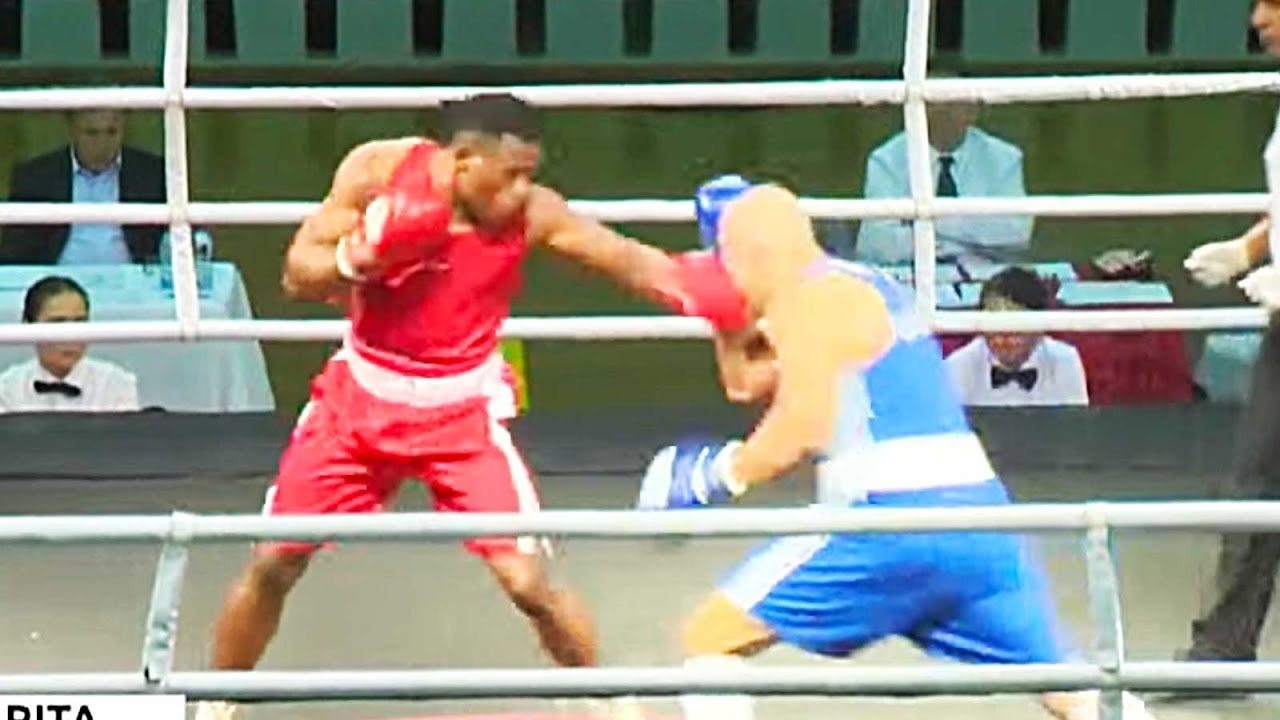 Boxe Maputo 2022 - Pita Kabeji (RDC) VS Salah Orabi Abdelgawwad Abdelrahman (Egypte)