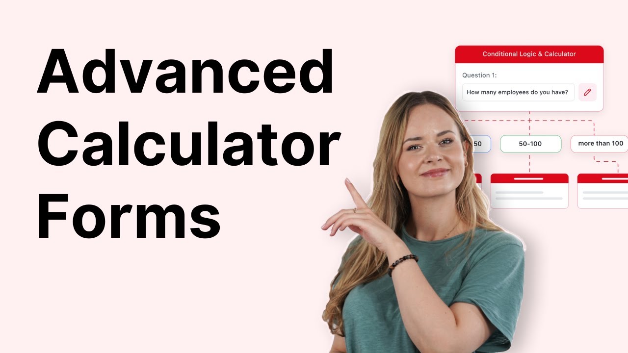 How to build advanced calculator forms with variables