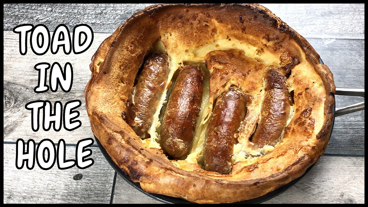 Delicious Toad in the Hole recipe with onion gravy