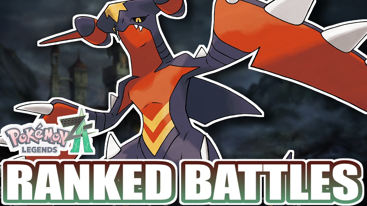 Special Mega Garchomp Z Dropping Dracos! Pokemon Legends Z-A Ranked Battles